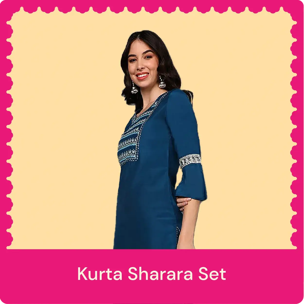 Kurta Sharara Set